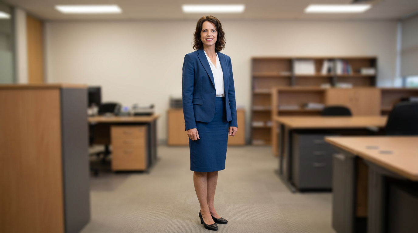 Business Kostüm Marine