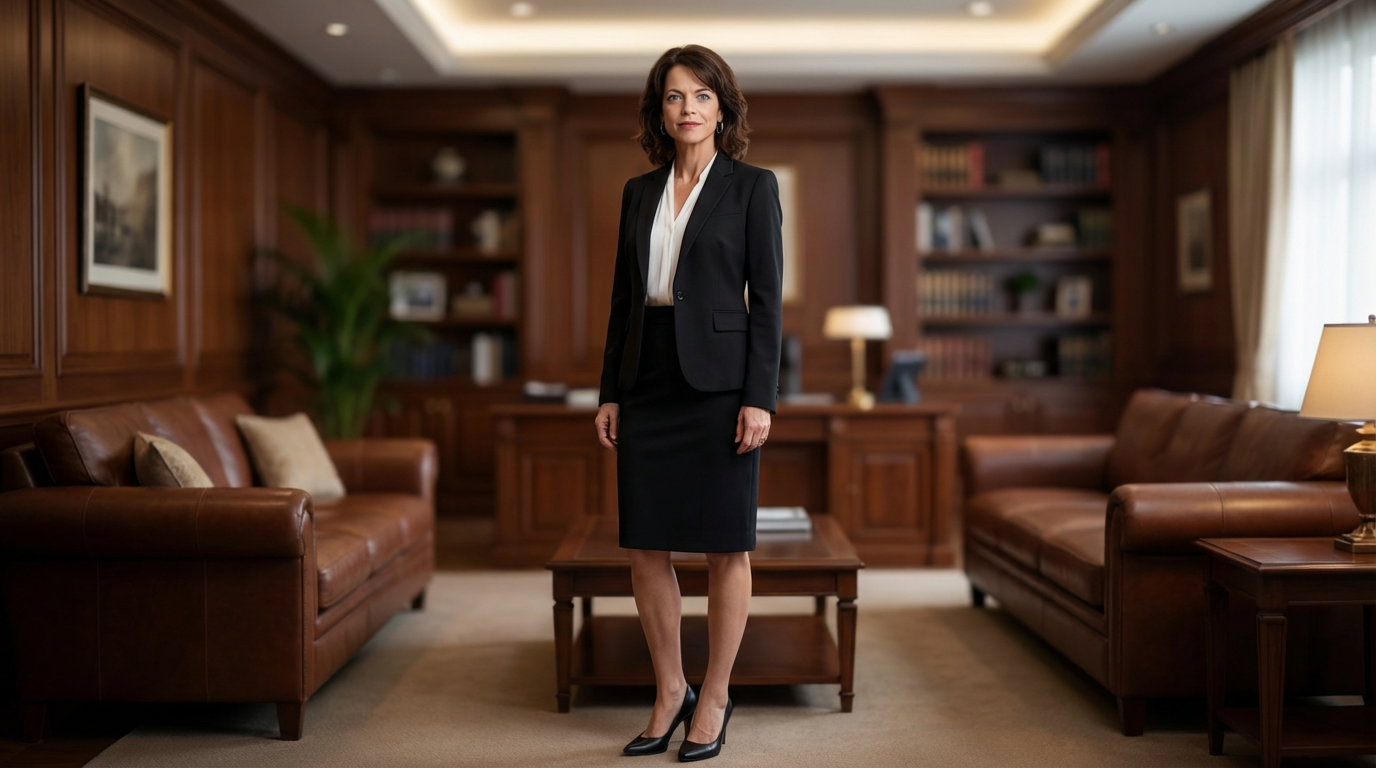 Premium Blazer Kombination Schwarz